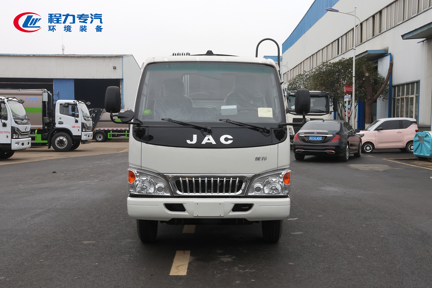 江淮康鈴弧形箱體壓縮垃圾車