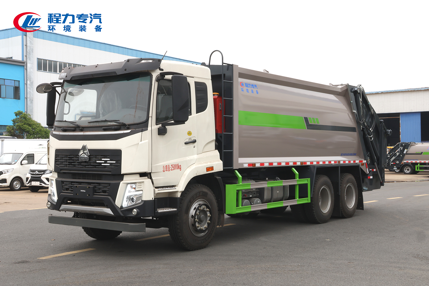 重汽后雙橋壓縮垃圾車